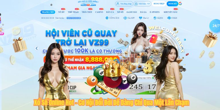 Xổ Số Online Hot – Cơ Hội Đổi Đời Dễ Dàng Chỉ Qua Một Lần Chạm Xổ Số Online Hot – Cơ Hội Đổi Đời Dễ Dàng Chỉ Qua Một Lần Chạm
